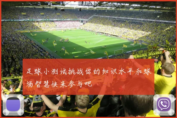 足球小测试挑战你的知识水平和球场智慧快来参与吧